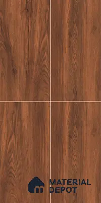 Wooden Wall & Floor Tile TL 05162 Mokuzai Espresso Grain 4 ft x 2 ft Vitrified Laminate Matte Finish - 9 mm (Random 3) | Suitable for Living Room, Bedroom & Bathroom