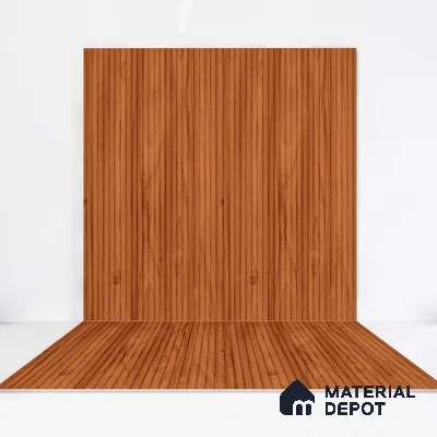 Wooden Wall Tile TL 05121 B Mokuzai Maple Veil 4 ft x 2 ft Vitrified Laminate Stripe Matte Finish - 9 mm (Random 2) | Suitable for Living Room, Bedroom & Bathroom