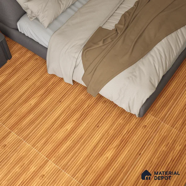 Wooden Wall Tile TL 05121 B Mokuzai Maple Veil 4 ft x 2 ft Vitrified Laminate Stripe Matte Finish - 9 mm (Random 2) | Suitable for Living Room, Bedroom & Bathroom