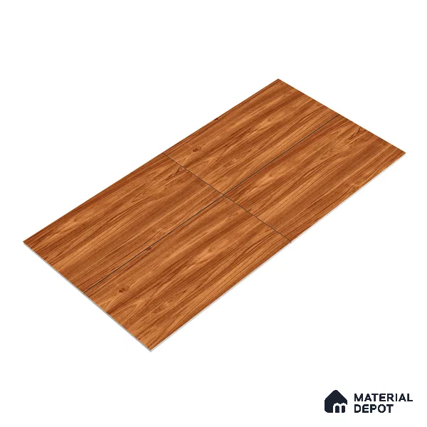 Wooden Wall & Floor Tile TL 05121 Mokuzai Maple Veil 4 ft x 2 ft Vitrified Laminate Matte Finish - 9 mm (Random 2) | Suitable for Living Room, Bedroom & Bathroom