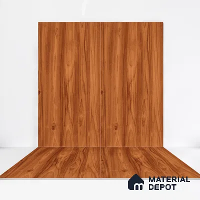 Wooden Wall & Floor Tile TL 05121 Mokuzai Maple Veil 4 ft x 2 ft Vitrified Laminate Matte Finish - 9 mm (Random 2) | Suitable for Living Room, Bedroom & Bathroom