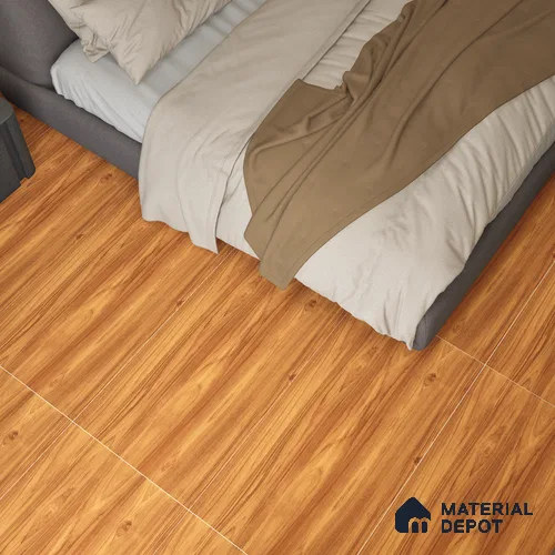 Wooden Wall & Floor Tile TL 05121 Mokuzai Maple Veil 4 ft x 2 ft Vitrified Laminate Matte Finish - 9 mm (Random 2) | Suitable for Living Room, Bedroom & Bathroom