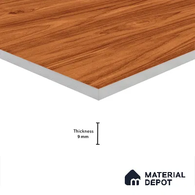 Wooden Wall & Floor Tile TL 05121 Mokuzai Maple Veil 4 ft x 2 ft Vitrified Laminate Matte Finish - 9 mm (Random 2) | Suitable for Living Room, Bedroom & Bathroom