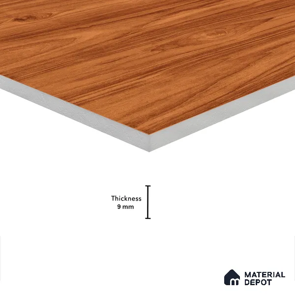 Wooden Wall & Floor Tile TL 05121 Mokuzai Maple Veil 4 ft x 2 ft Vitrified Laminate Matte Finish - 9 mm (Random 2) | Suitable for Living Room, Bedroom & Bathroom
