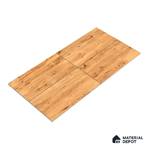 Wooden Wall & Floor Tile TL 05164 Mokuzai Pinewood 4 ft x 2 ft Vitrified Laminate Matte Finish - 9 mm (Random 4) | Suitable for Living Room, Bedroom & Bathroom