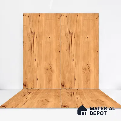 Wooden Wall & Floor Tile TL 05164 Mokuzai Pinewood 4 ft x 2 ft Vitrified Laminate Matte Finish - 9 mm (Random 4) | Suitable for Living Room, Bedroom & Bathroom