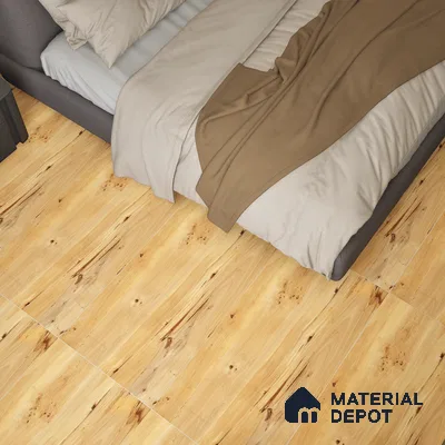 Wooden Wall & Floor Tile TL 05164 Mokuzai Pinewood 4 ft x 2 ft Vitrified Laminate Matte Finish - 9 mm (Random 4) | Suitable for Living Room, Bedroom & Bathroom