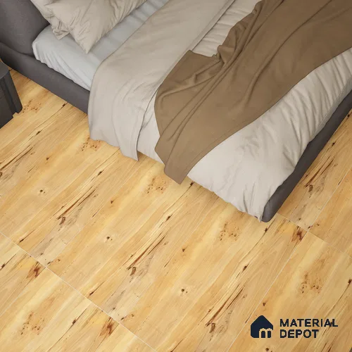 Wooden Wall & Floor Tile TL 05164 Mokuzai Pinewood 4 ft x 2 ft Vitrified Laminate Matte Finish - 9 mm (Random 4) | Suitable for Living Room, Bedroom & Bathroom