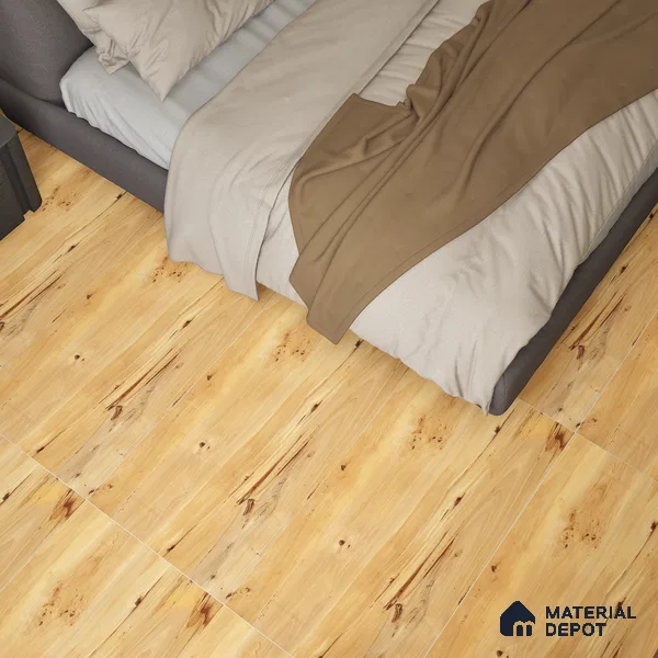 Wooden Wall & Floor Tile TL 05164 Mokuzai Pinewood 4 ft x 2 ft Vitrified Laminate Matte Finish - 9 mm (Random 4) | Suitable for Living Room, Bedroom & Bathroom