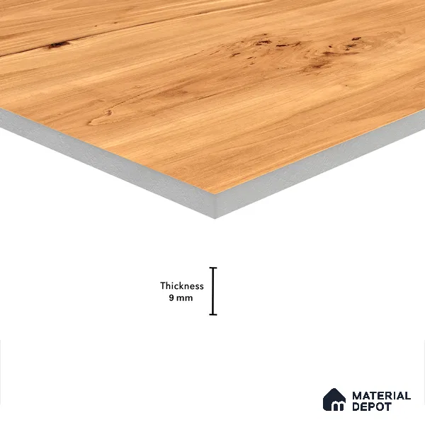 Wooden Wall & Floor Tile TL 05164 Mokuzai Pinewood 4 ft x 2 ft Vitrified Laminate Matte Finish - 9 mm (Random 4) | Suitable for Living Room, Bedroom & Bathroom
