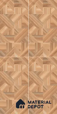 Wooden Wall & Floor Tile TL 05166 Mokuzai Tawny Grain 4 ft x 2 ft Vitrified Laminate Matte Finish - 9 mm  | Suitable for Living Room, Bedroom & Bathroom