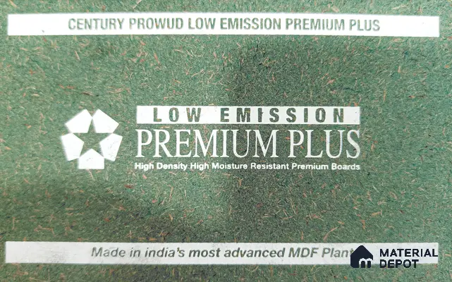 Low Emission Premium Plus 8 ft x 4 ft Plain HDHMR Board - 3 mm (10 Years Warranty)