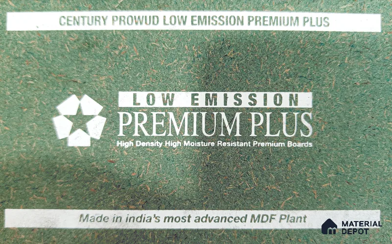 Low Emission Premium Plus 8 ft x 4 ft Plain HDHMR Board - 7.5 mm (10 Years Warranty)