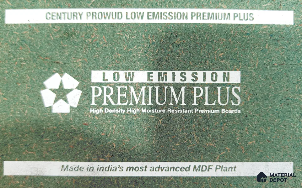 Low Emission Premium Plus 8 ft x 4 ft Plain HDHMR Board - 7.5 mm (10 Years Warranty)