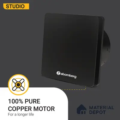 Studio Exhaust Fan with BLDC Motor 150 mm