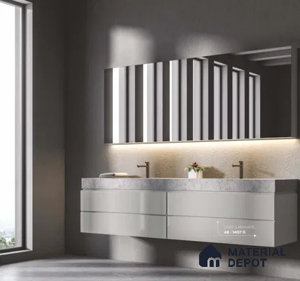 AE 1407 8 ft x 4 ft Metallic Finish 6H Antiscratch Acrylic Laminate - 1.25 mm