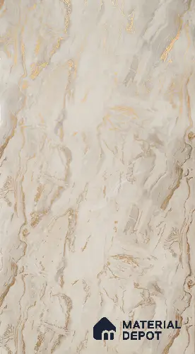 GA 4812 8 ft x 4 ft Marble Finish 6H Antiscratch Acrylic Laminate - 1.5 mm