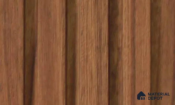 Wood Finish Charcoal 12 mm Louvers/Panels | 8 ft x 5 inch | GN 502