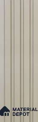 Beige Plain Colour Louver PN 05930 8 ft x 6 inch Charcoal Panel - 11 mm | Suitable for Feature Wall, TV Unit & Living Room | Width is Subjected to 5% Variation
