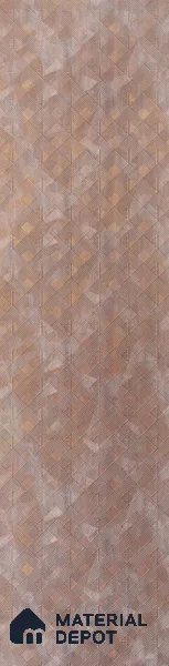 Brown Patterned Look PVC Decorative Wall Panel PN 02969 8 ft x 2 ft - 3 mm | Suitable for Feature Wall, TV Unit & Living Room | Width is Subjected to 5% Variation