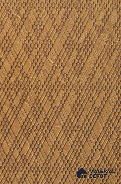 Brown Patterned Look PVC Decorative Wall Panel PN 02973 8 ft x 2 ft - 3 mm | Suitable for Feature Wall, TV Unit & Living Room | Width is Subjected to 5% Variation