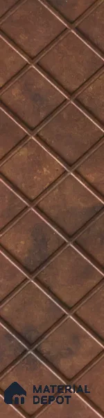 Brown Patterned Look PVC Decorative Wall Panel PN 02981 8 ft x 2 ft - 3 mm | Suitable for Feature Wall, TV Unit & Living Room | Width is Subjected to 5% Variation