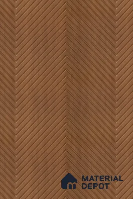 Brown Patterned Look PVC Decorative Wall Panel PN 02982 8 ft x 2 ft - 3 mm | Suitable for Feature Wall, TV Unit & Living Room | Width is Subjected to 5% Variation
