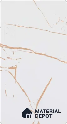 GA 4805 8 ft x 4 ft Marble Finish 6H Antiscratch Acrylic Laminate - 1.5 mm
