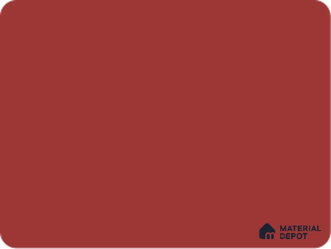 A close-up of a Red GA 4024 with a High Gloss finish Acrylic Laminate available at Material Depot in Bangalore