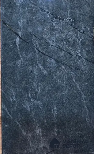 Black Marble Look LM 23003 8 ft x 4 ft High Gloss Finish 6H Anti Scratch Acrylic Laminate - 1.5 mm | Suitable for TV Unit, Wardrobe, Kitchen Cabinets