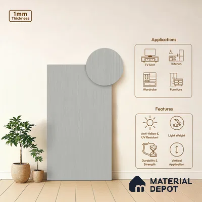 Patterned Look LM 03820 8 ft x 4 ft Matte Finish Decorative Laminate - 1 mm | Suitable for Bedroom, TV Unit, Wardrobe