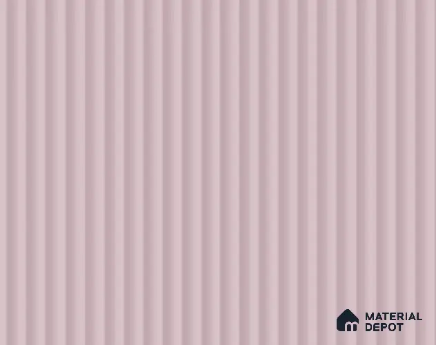 Pale Violet Fluted Solid Color LM 23795 8 ft x 4 ft High Gloss Finish Acrylic Laminate - 3 mm | Suitable for TV Unit,Wardrobe, Kitchen Cabinets