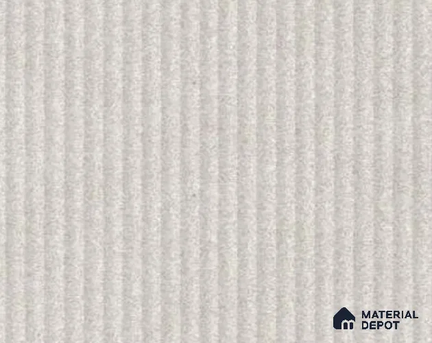 Light Grey Fluted Solid Color LM 23755 8 ft x 4 ft High Gloss Finish Acrylic Laminate - 3 mm | Suitable for TV Unit,Wardrobe, Kitchen Cabinets