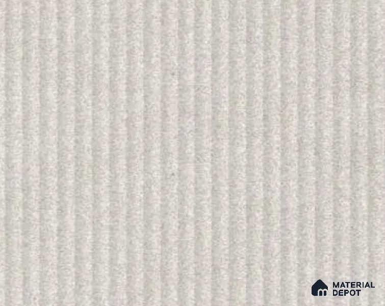 Light Grey Fluted Solid Color LM 23755 8 ft x 4 ft High Gloss Finish Acrylic Laminate - 3 mm | Suitable for TV Unit,Wardrobe, Kitchen Cabinets