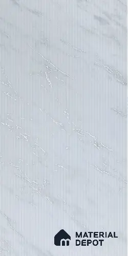 Marble Fluted LM 23737 8 ft x 4 ft High Gloss Finish Acrylic Laminate - 3 mm | Suitable for TV Unit,Wardrobe, Kitchen Cabinets
