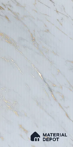 Marble Fluted LM 23738 8 ft x 4 ft High Gloss Finish Acrylic Laminate - 3 mm | Suitable for TV Unit,Wardrobe, Kitchen Cabinets