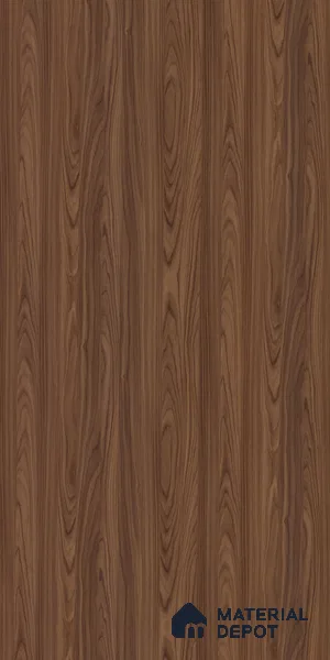 Wooden Look LM 03847 Modern Walnut 8 ft x 4 ft Texture Finish Decorative Laminate - 1 mm | Suitable for TV Unit, Wardrobe, Kitchen Cabinets