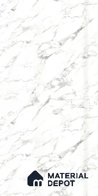 White Marble Look LM 03885 8 ft x 4 ft Texture Finish Decorative Laminate - 1 mm | Suitable for TV Unit, Wardrobe, Kitchen Cabinets