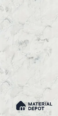 White Marble Look LM 03888 8 ft x 4 ft Matte Finish Decorative Laminate - 1 mm | Suitable for TV Unit, Wardrobe, Kitchen Cabinets