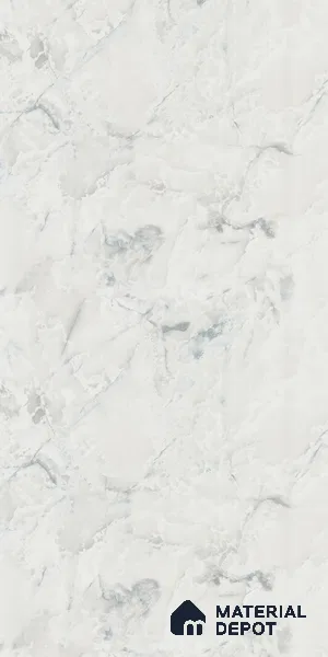 White Marble Look LM 03888 8 ft x 4 ft Matte Finish Decorative Laminate - 1 mm | Suitable for TV Unit, Wardrobe, Kitchen Cabinets