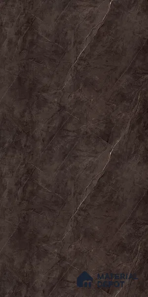 Brown Marble Look LM 03891 8 ft x 4 ft Matte Finish Decorative Laminate - 1 mm | Suitable for TV Unit, Wardrobe, Kitchen Cabinets
