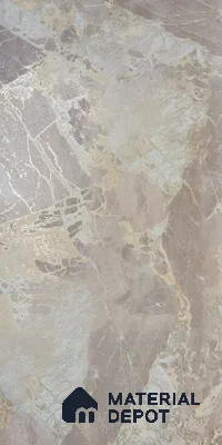 Beige Marble Look LM 20120 8 ft x 4 ft Glossy Finish Decorative Laminate - 1 mm | Suitable for TV Unit, Wardrobe, Kitchen Cabinets