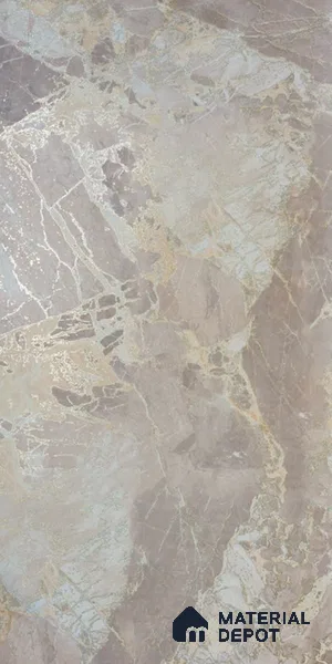 Beige Marble Look LM 20120 8 ft x 4 ft Glossy Finish Decorative Laminate - 1 mm | Suitable for TV Unit, Wardrobe, Kitchen Cabinets