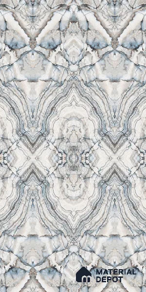 Beige Marble Look LM 20128 8 ft x 4 ft Glossy Finish Decorative Laminate - 1 mm | Suitable for TV Unit, Wardrobe, Kitchen Cabinets