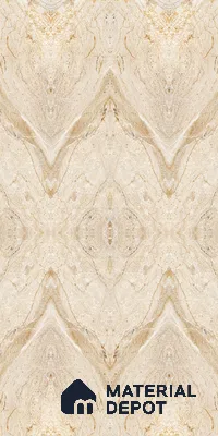 Brown Marble Look LM 20138 8 ft x 4 ft Glossy Finish Decorative Laminate - 1 mm | Suitable for TV Unit, Wardrobe, Kitchen Cabinets