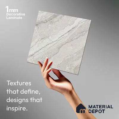 Stone Look LM 03770 8 ft x 4 ft Matte Finish Decorative Laminate - 1 mm | Suitable for TV Unit, Wardrobe, Kitchen Cabinets