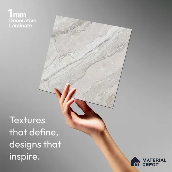 Stone Look LM 03770 8 ft x 4 ft Matte Finish Decorative Laminate - 1 mm | Suitable for TV Unit, Wardrobe, Kitchen Cabinets
