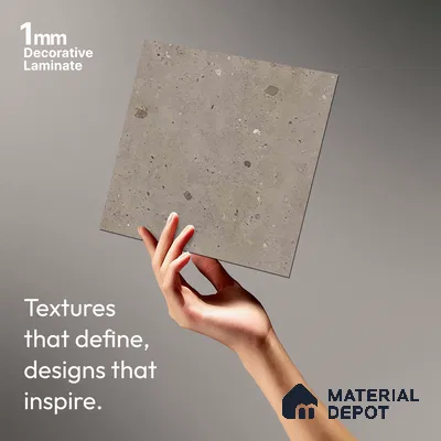 Stone Look LM 03772 8 ft x 4 ft Matte Finish Decorative Laminate - 1 mm | Suitable for TV Unit, Wardrobe, Kitchen Cabinets