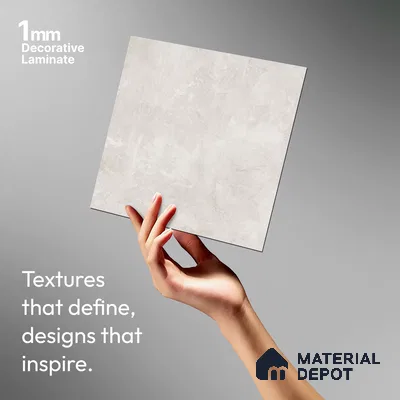Stone Look LM 03776 8 ft x 4 ft Matte Finish Decorative Laminate - 1 mm | Suitable for TV Unit, Wardrobe, Kitchen Cabinets