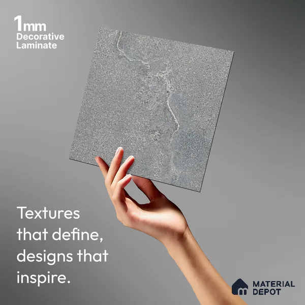 Stone Look LM 03778 8 ft x 4 ft Matte Finish Decorative Laminate - 1 mm | Suitable for TV Unit, Wardrobe, Kitchen Cabinets